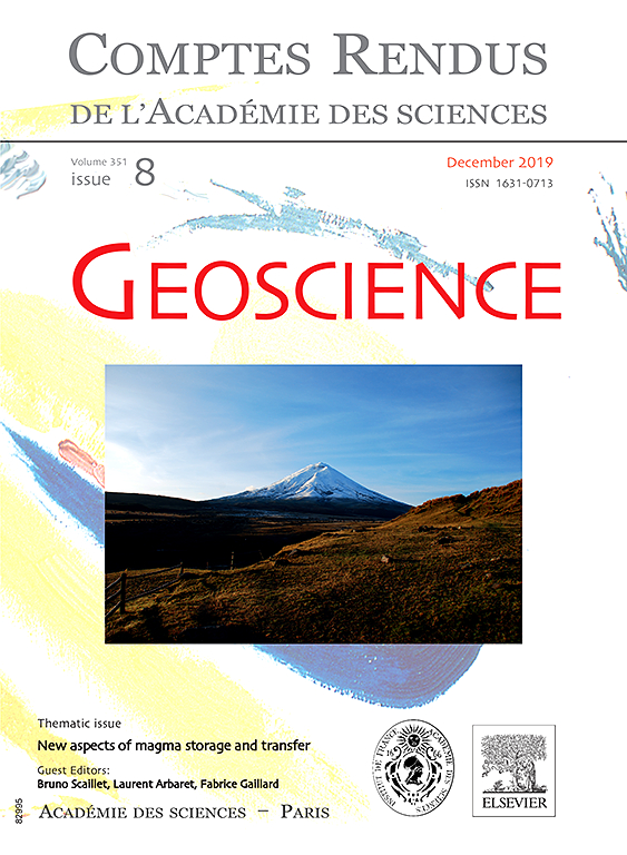 Go to journal home page - Comptes Rendus Geoscience